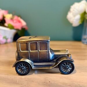 Vntg Banthrico 1926 Ford Model T Coin Bank St Paul Federal Chicago Bank